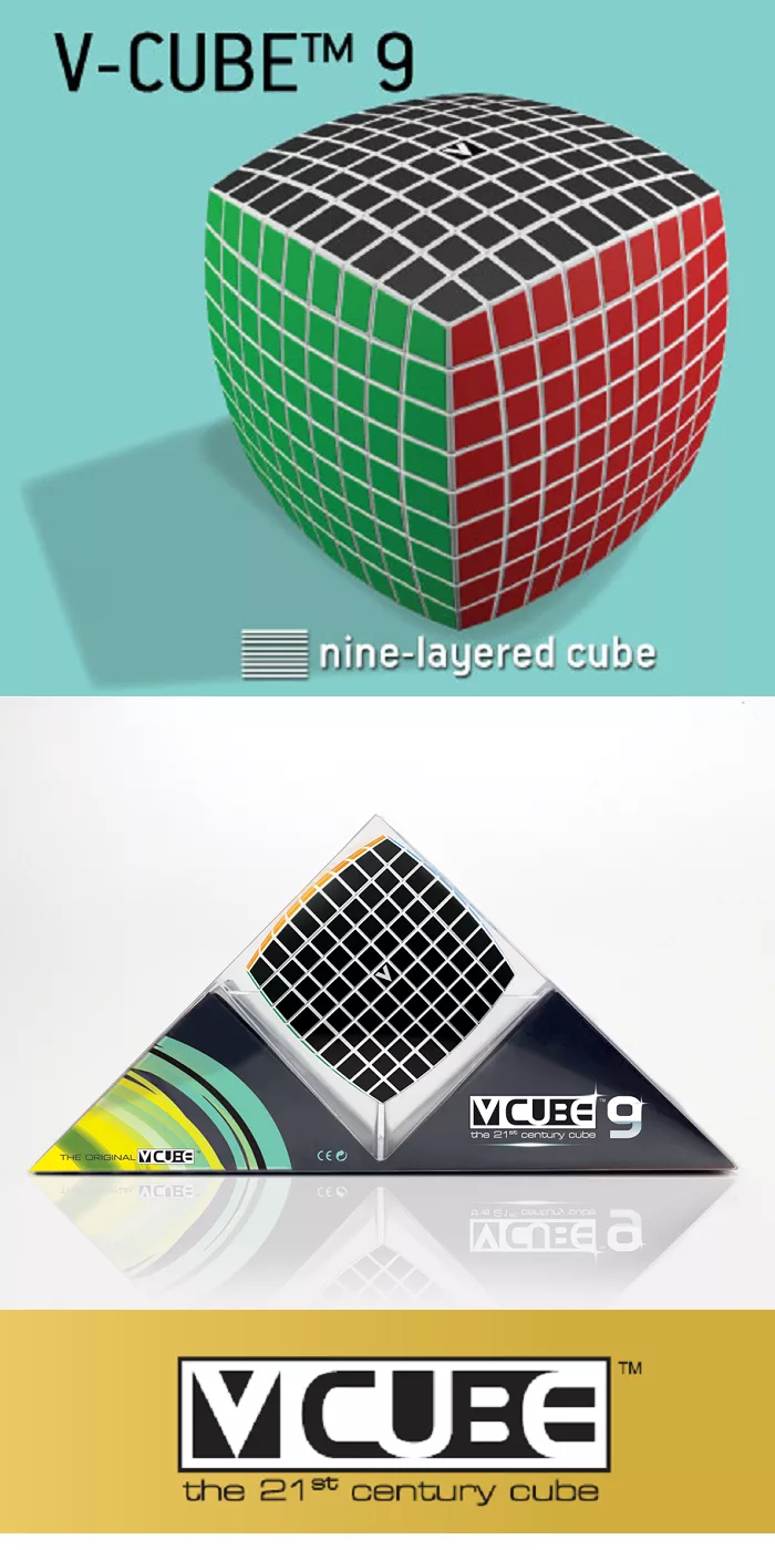 博客來 希臘v Cube 9x9x9 益智魔術方塊 全世界最挑戰的方塊