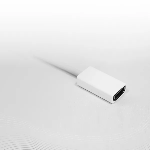 博客來 Mac Adaptor Mini Dvi To Hdmi 轉接線白色