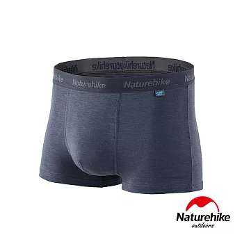 【Naturehike】coolmax 超彈性運動排汗速乾內褲M(灰色)