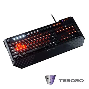 TESORO鐵修羅 E-Sport特仕版 機械式鍵盤(混軸-英文版)