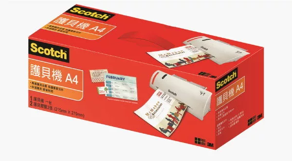 博客來 3m Scotch A4護貝機tl902