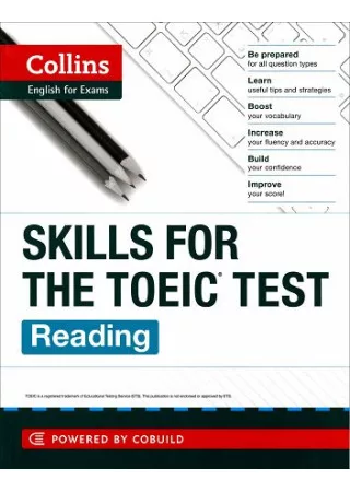 Collins-Skills for the TOEIC Test：Reading