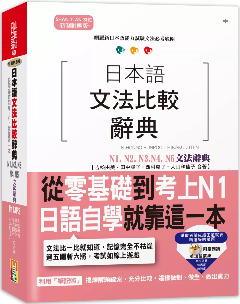 博客來 日本語文法比較辭典n1 N2 N3 N4 N5文法辭典 25k Mp3