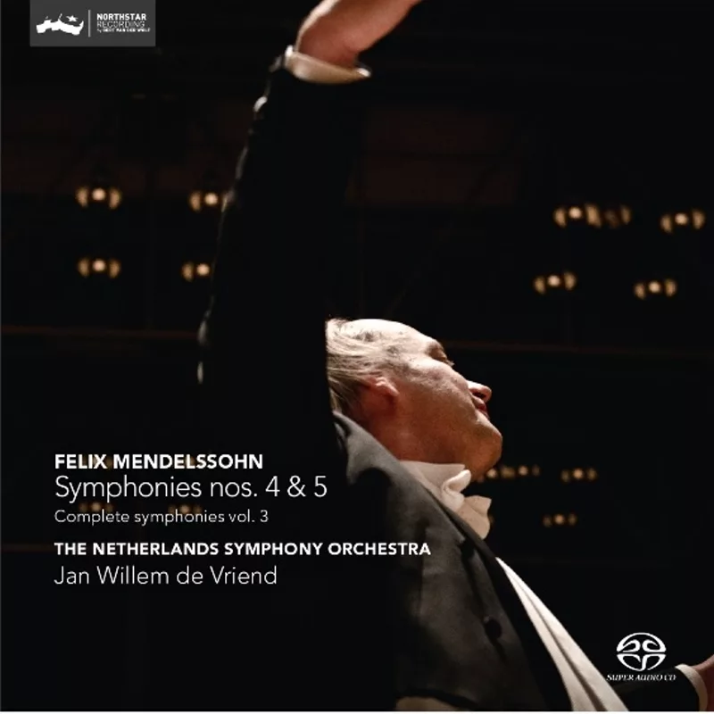 Mendelssohn complete symphony Vol.3 / Jan Willem de Vriend (SACD Hybrid)