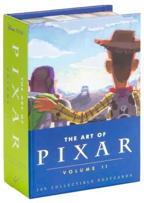 The Art of Pixar: 100 Collectible Postcards皮克斯明信片2007-2012(100張不重複)