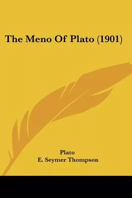 The Meno of Plato