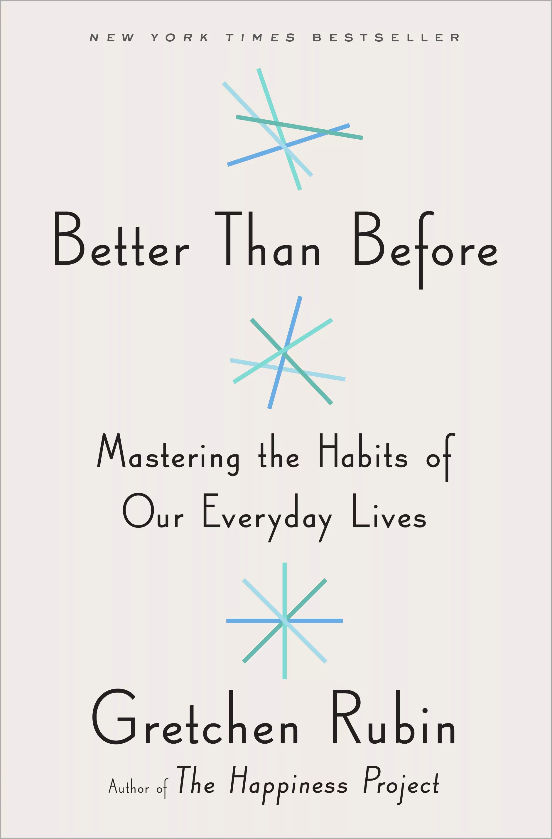 Better Than Before: Mastering the Habits of Our Everyday Lives