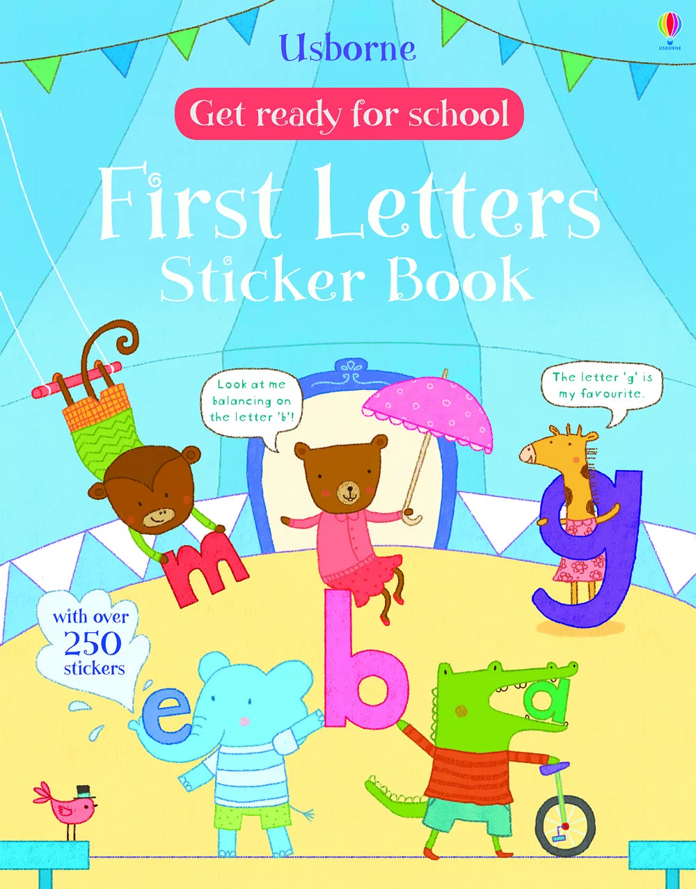 博客來 Get Ready For School First Letters Sticker Book