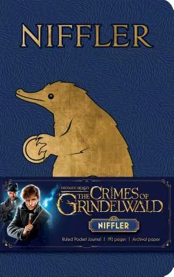 怪獸與牠們的產地：玻璃獸硬殼橫線筆記本（9 x 14 cm / 192 頁）Fantastic Beasts: The Crimes of Grindelwald: Niffler Ruled Pocket Journal