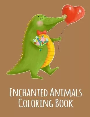 Enchanted Animals Coloring Book: Coloring pages, Chrismas Coloring Book for adults relaxation to Relief Stress