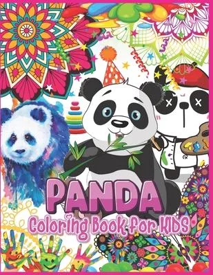 Panda Coloring Book For Kids: A Jungle Animals Panda Kids Coloring Book With Fun, Easy, and Creative Coloring Pages Book for Kids Ages 2-4, 4-8 (Pan