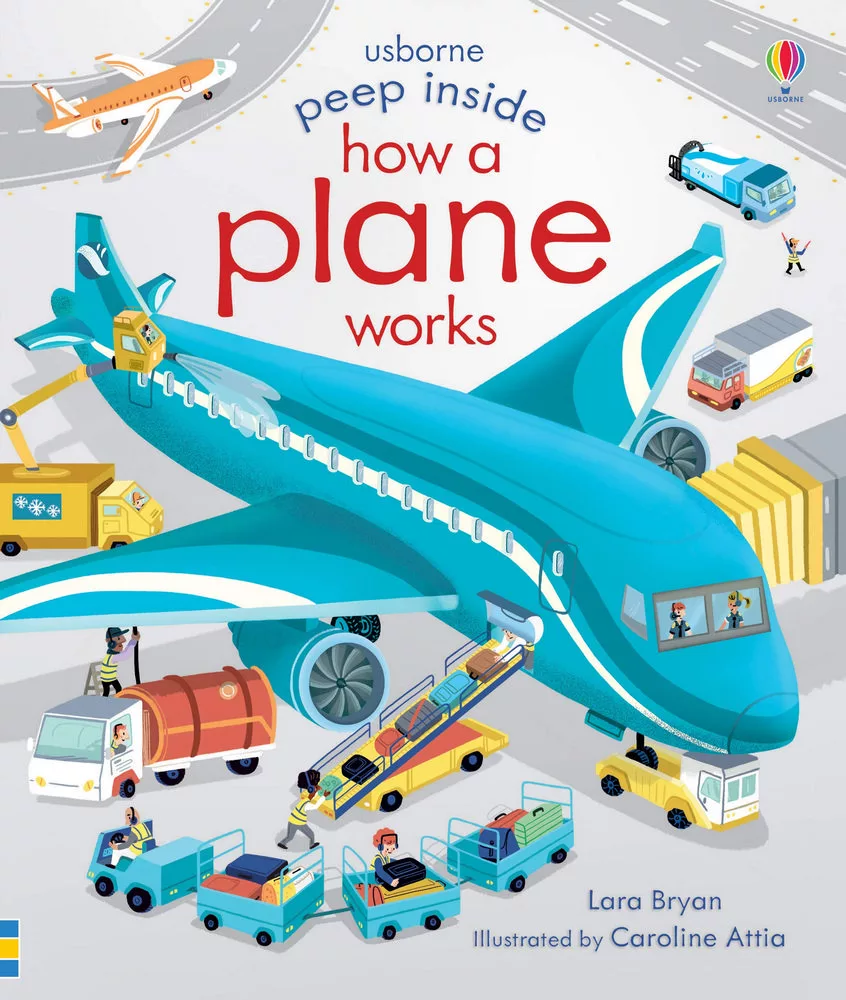 偷偷看一下翻翻書：飛機工作囉（3歲以上）Peep Inside How a Plane Works