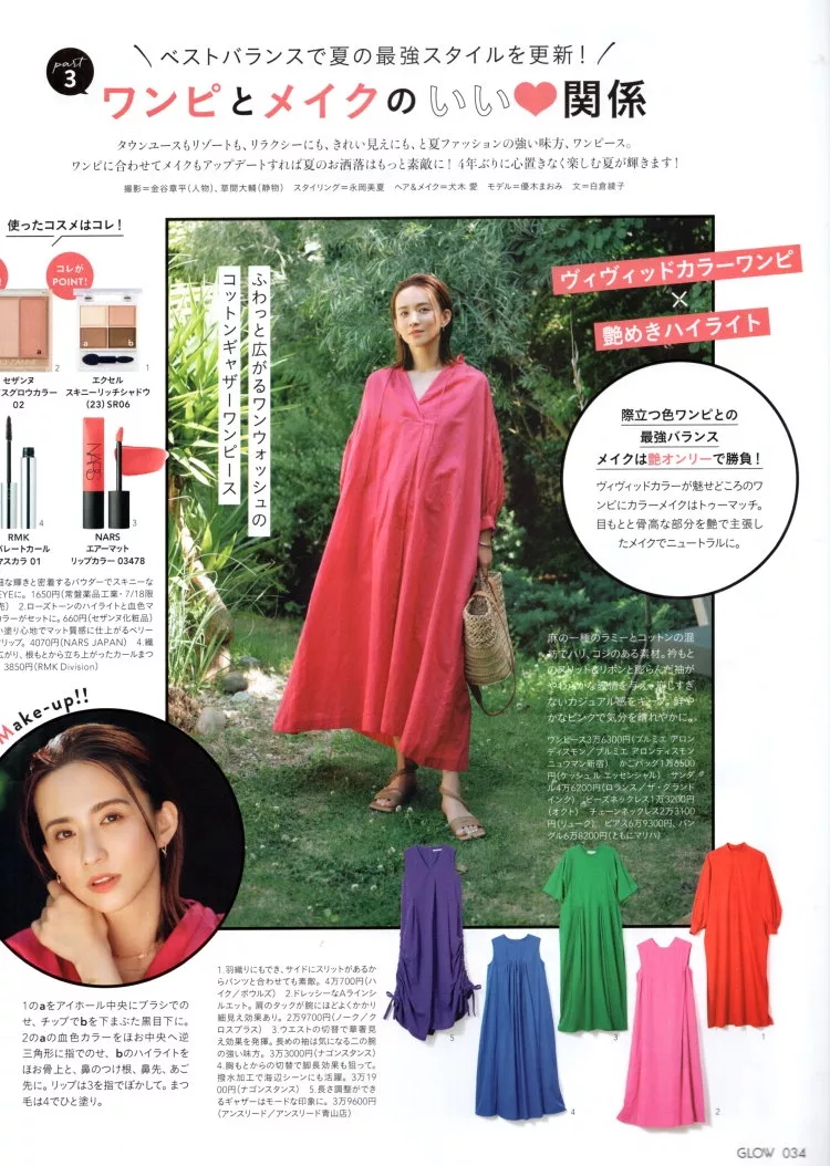 洋裝與彩妝的時尚關係