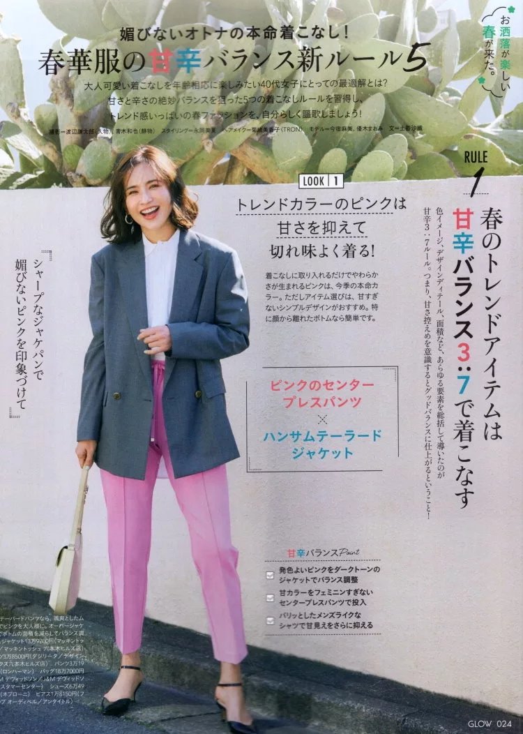 春季的甜辣混搭時尚