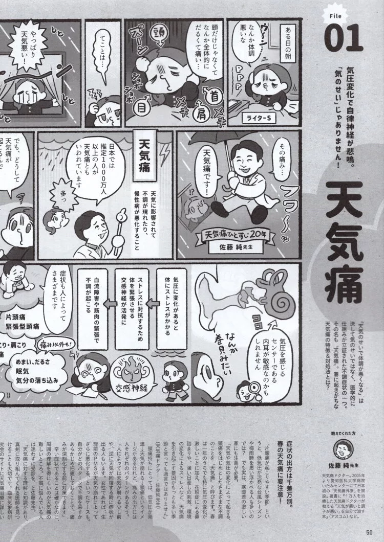 改善春季的3大不適
