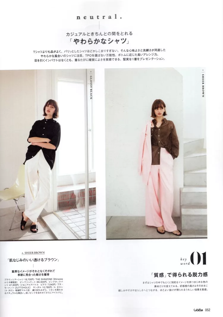 夏季時尚從襯衫開始