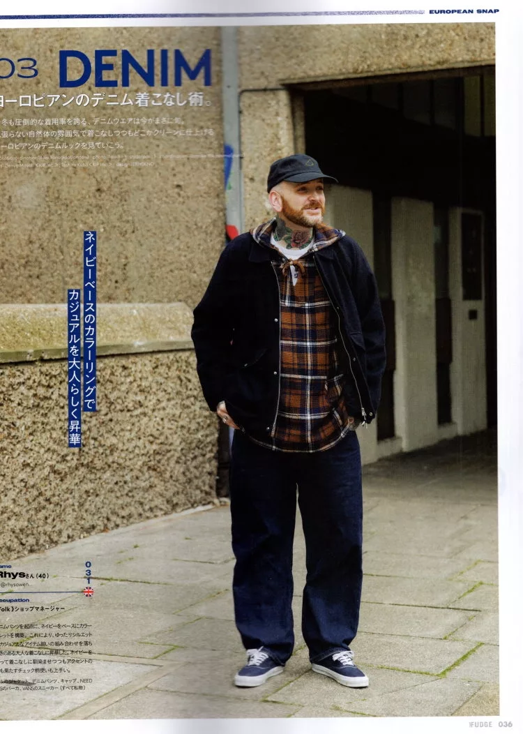 倫敦巴黎街頭牛仔穿搭選