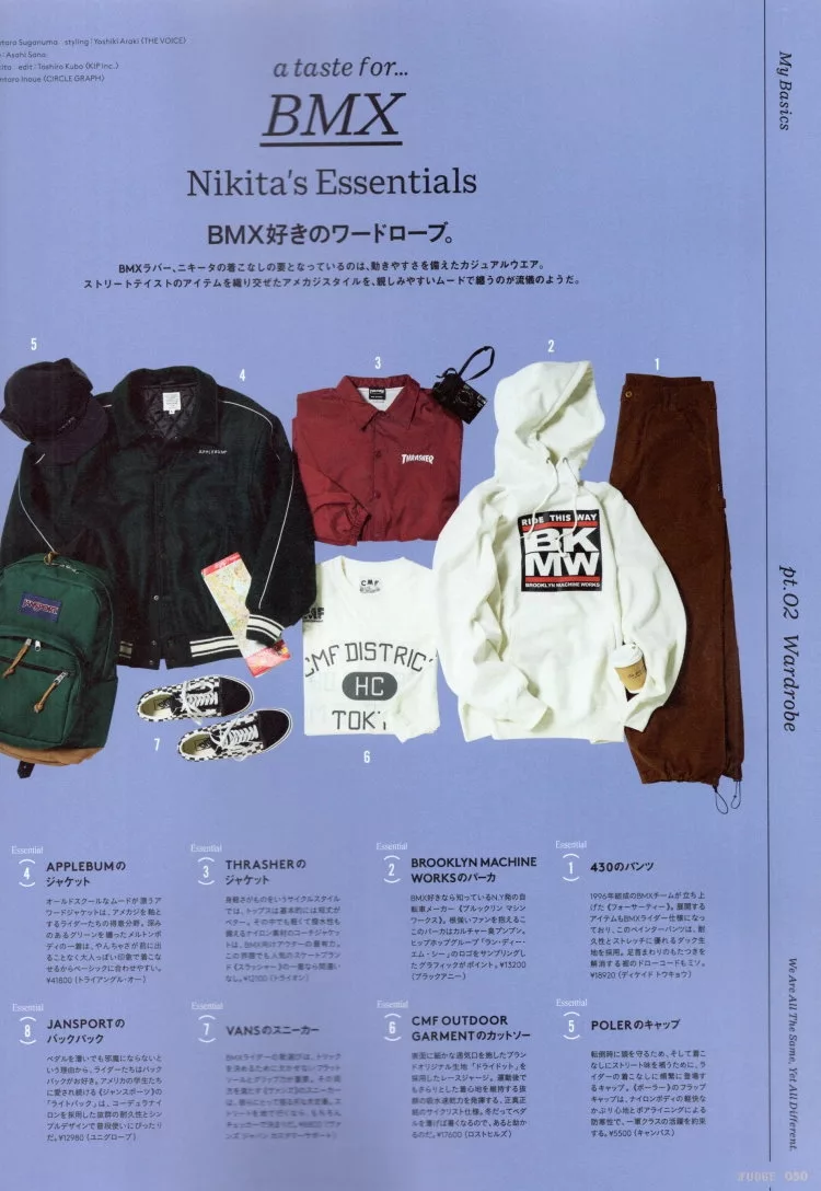 喜歡越野自行車的Nikita