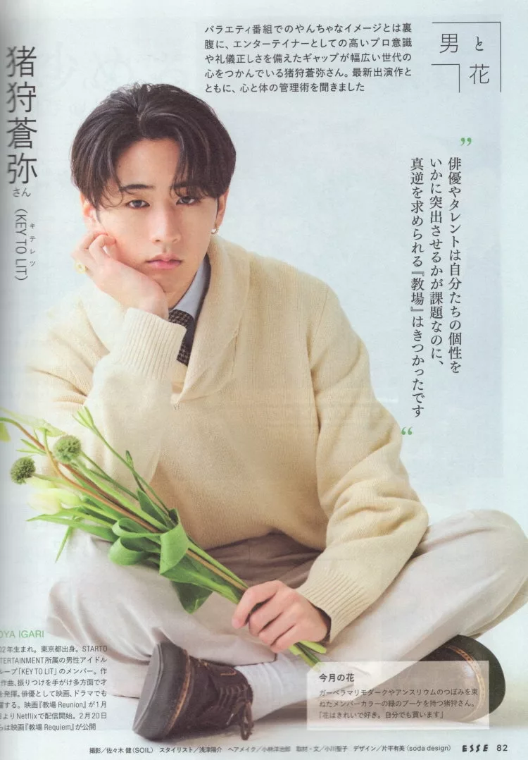 豬狩蒼彌（KEY TO LIT）