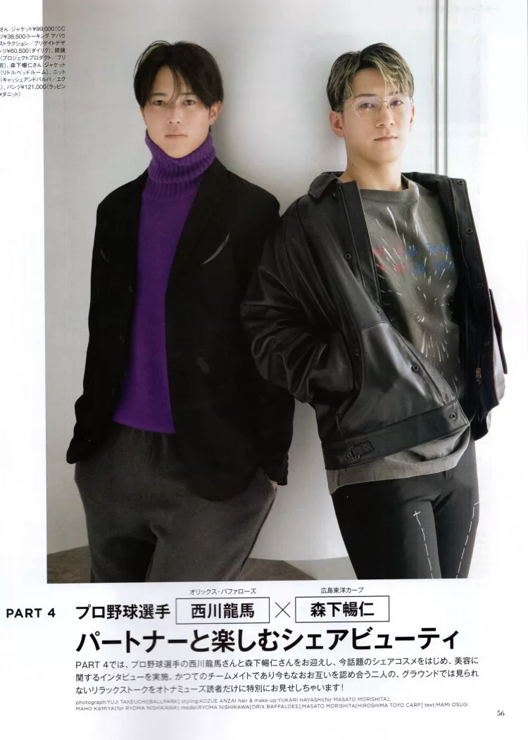 西川龍馬╳森下暢仁