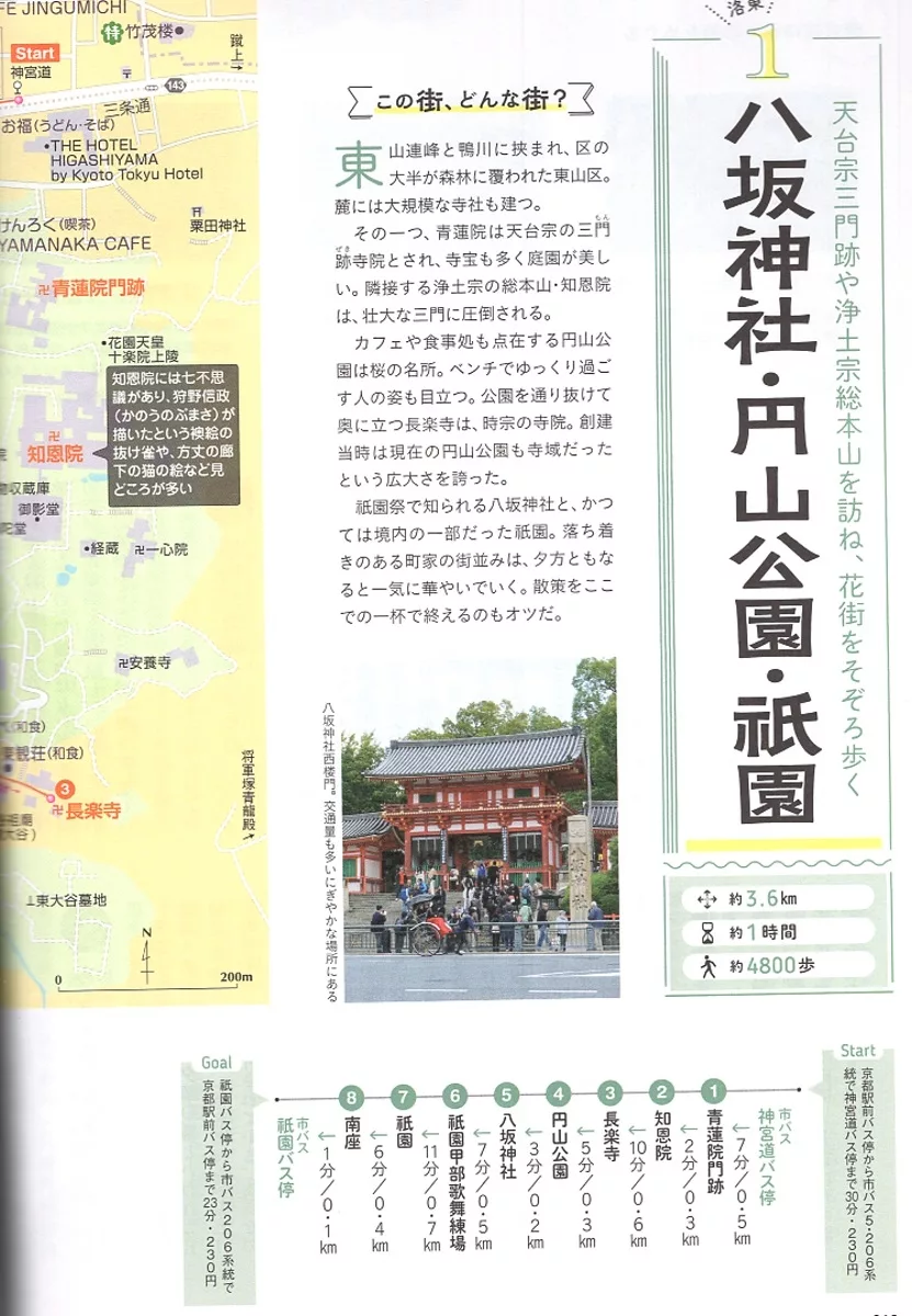 八阪神社、圓山公園與祗園