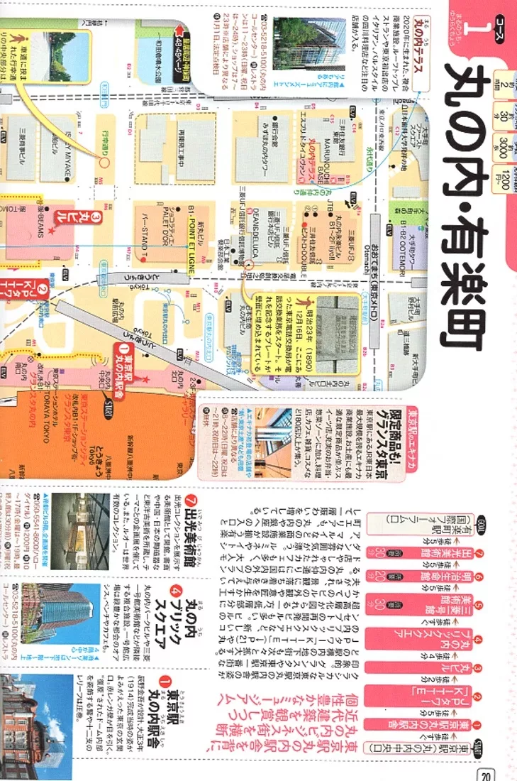 路線1：丸之內、有樂町