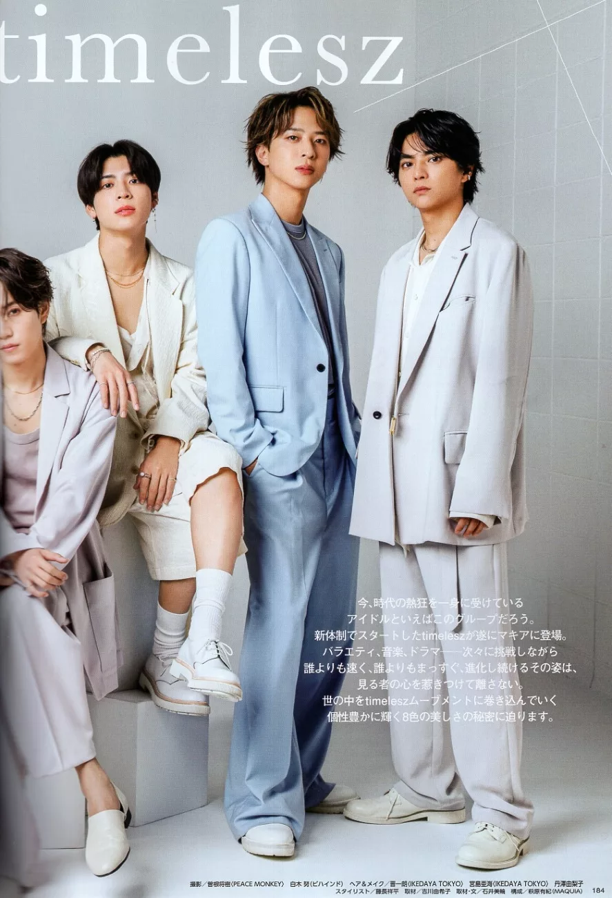 【專訪】timelesz