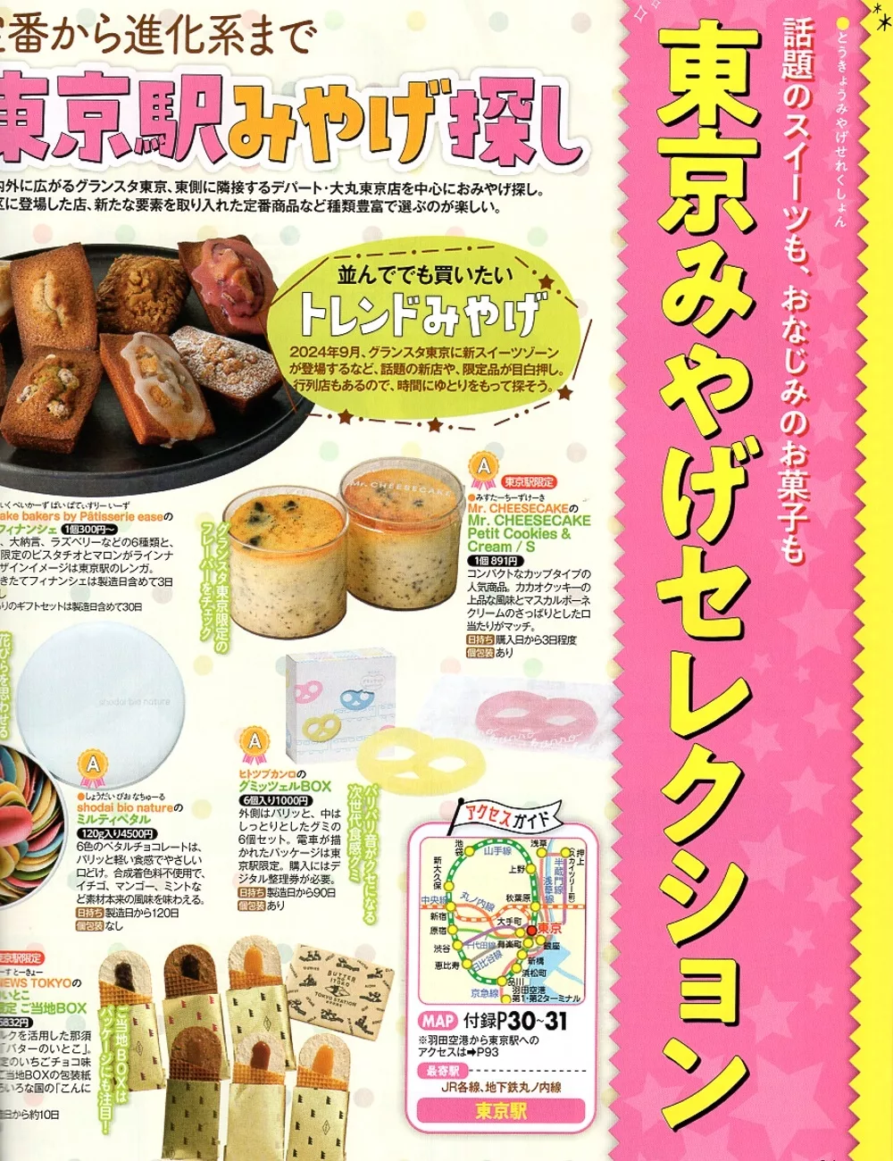 東京名產嚴選導覽