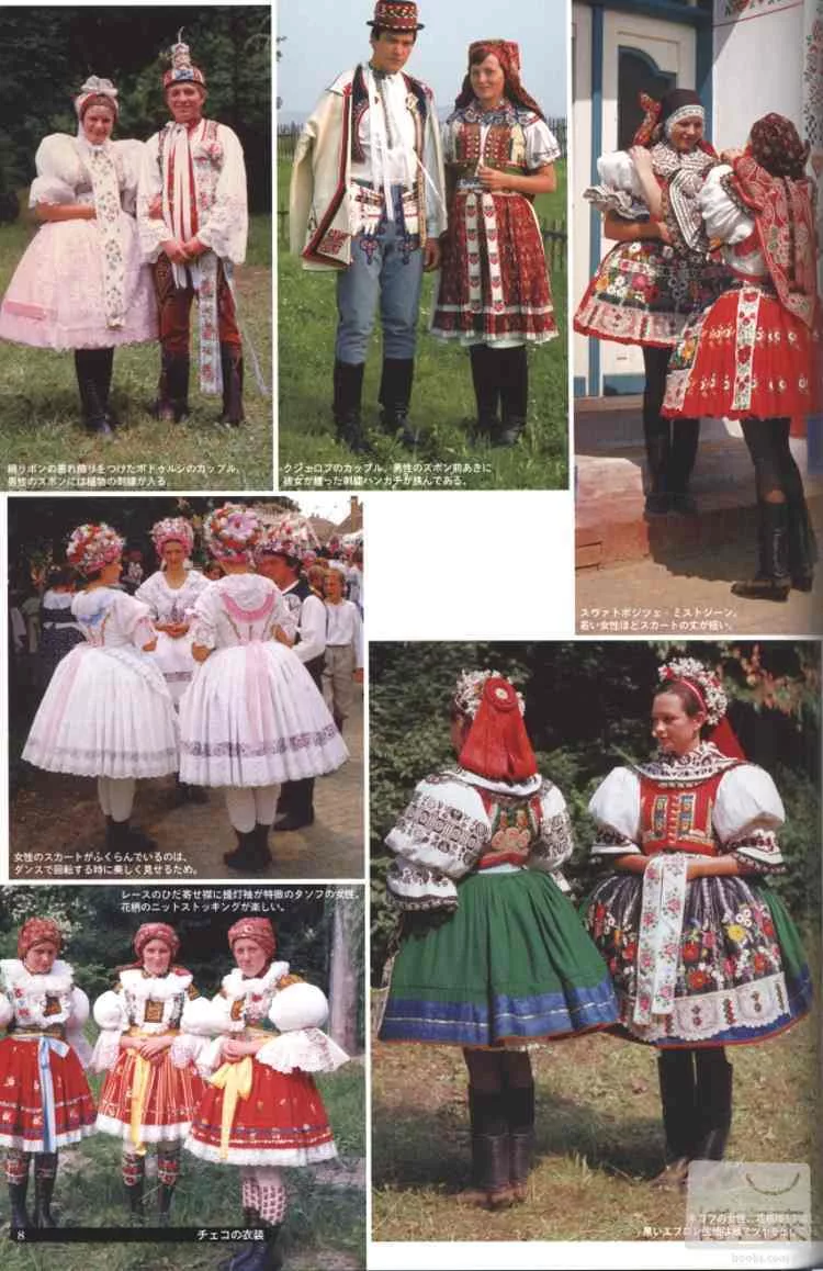 博客來 歐洲民族衣裝服飾寫真資料集