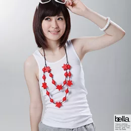 【美國Bella】舒適百搭柔棉長版背心(經典白-S)