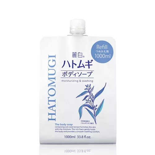 日本麗白薏仁保沐浴乳補充包1000ML