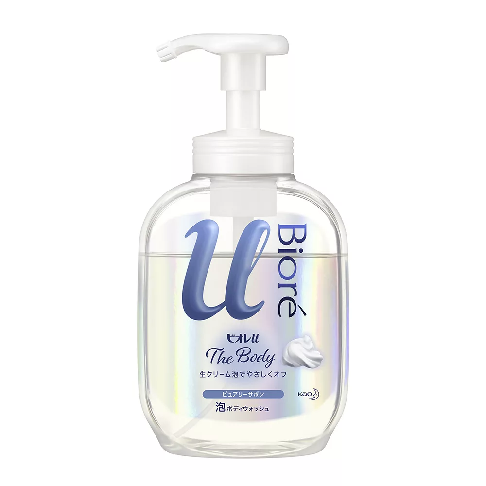 蜜妮 Biore 高彈潤沐浴慕絲 清新皂香540ml