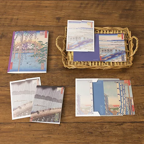 博客來 Nakabayashi A5信紙便箋本 歌川廣重