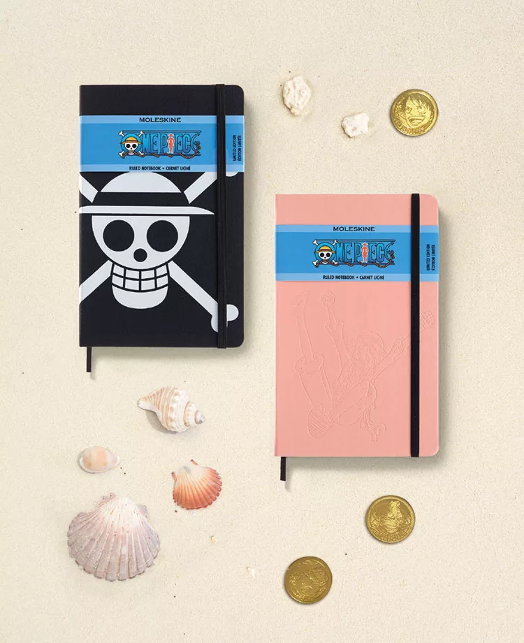 博客來 Moleskine One Piece航海王限量筆記本 L型 海賊旗