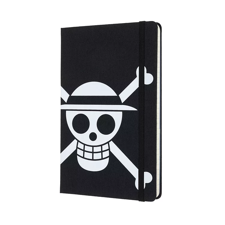 博客來 Moleskine One Piece航海王限量筆記本 L型 海賊旗