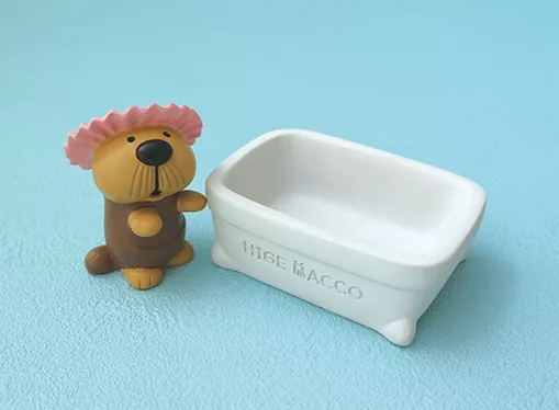 博客來 Decole Hige Racco 入浴中海獺