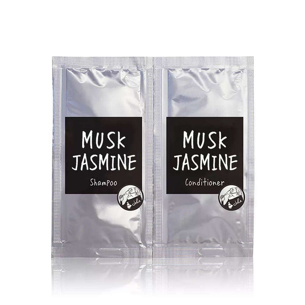 日本John’s Blend 洗潤髮試用包(10ml/包)(麝香茉莉MUSK JASMINE)