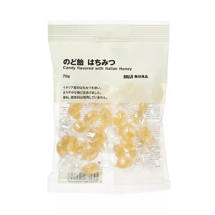 博客來 Muji無印良品 喉糖 蜂蜜 70g