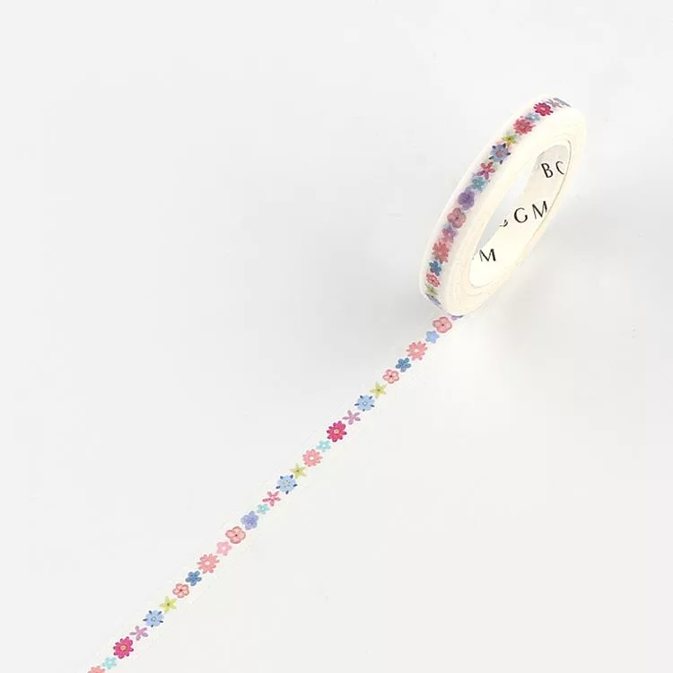 博客來 Bgm 和紙膠帶細版金箔life系列三入組 彩花 橘花 和之花