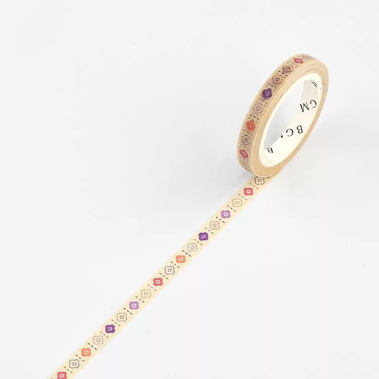 博客來 Bgm 和紙膠帶細版金箔life系列三入組 彩花 橘花 和之花