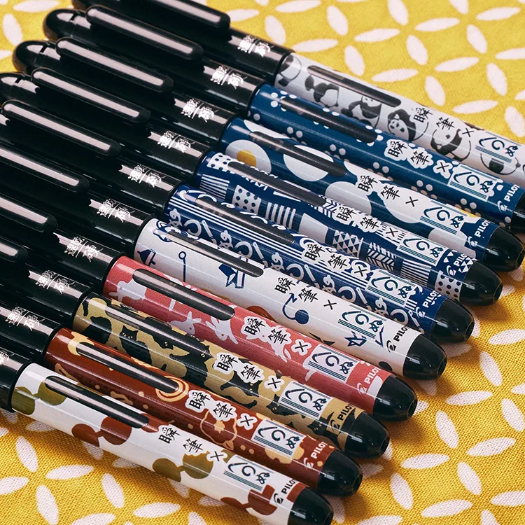 博客來 Pilot限量日本和柄瞬筆 小款硬尖團子