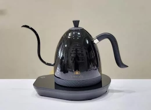 Brewista Artisan 600ml 細長嘴可調溫不銹鋼電水壺-流沙黑(單層)