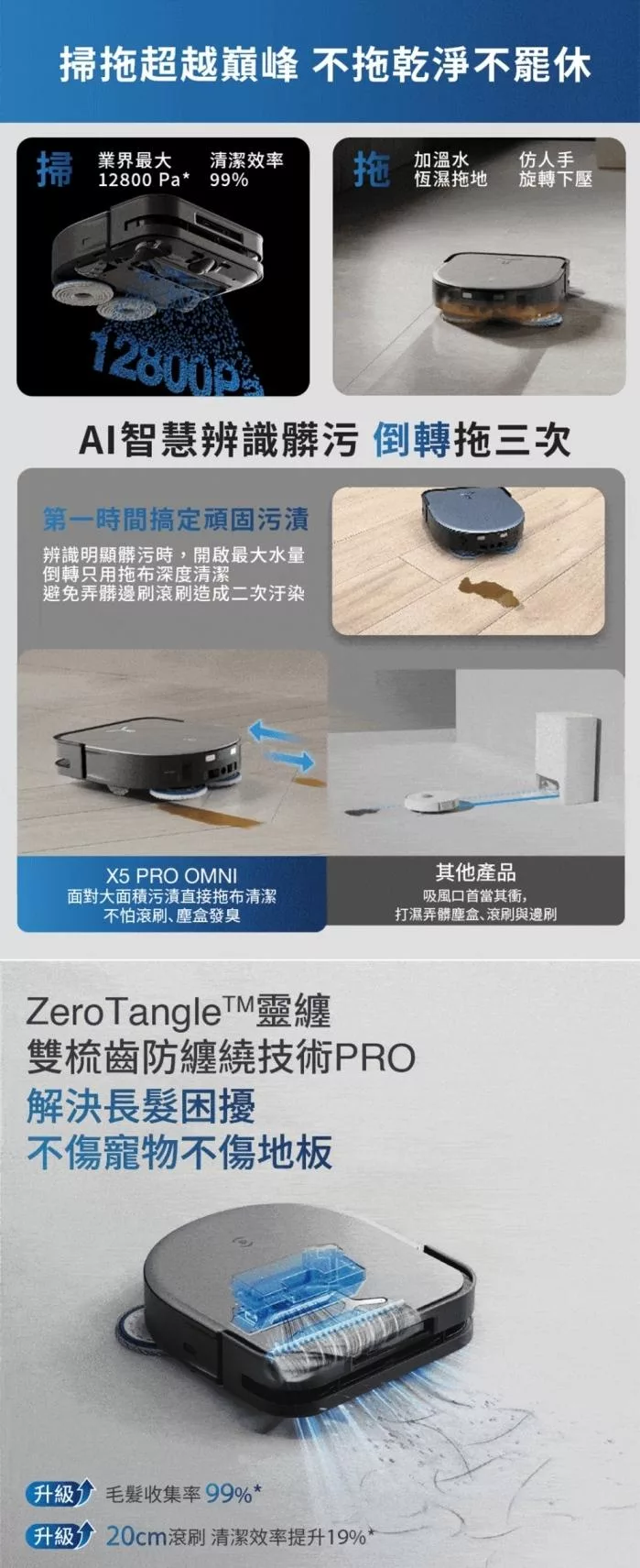 ECOVACS DEEBOT X5 PRO OMNI - 詳情2