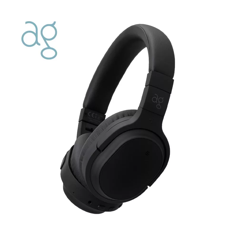 日本ag WHP01K MK2 藍牙降噪耳罩式耳機 闇夜黑