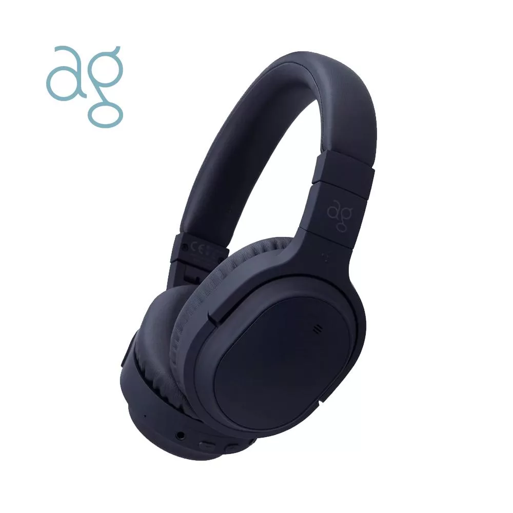 日本ag WHP01K MK2 藍牙降噪耳罩式耳機 寂靜藍