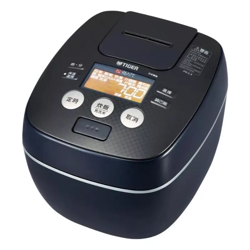 TIGER虎牌 10人份可變式雙重壓力IH炊飯電子鍋 JPB-G18R 黑色