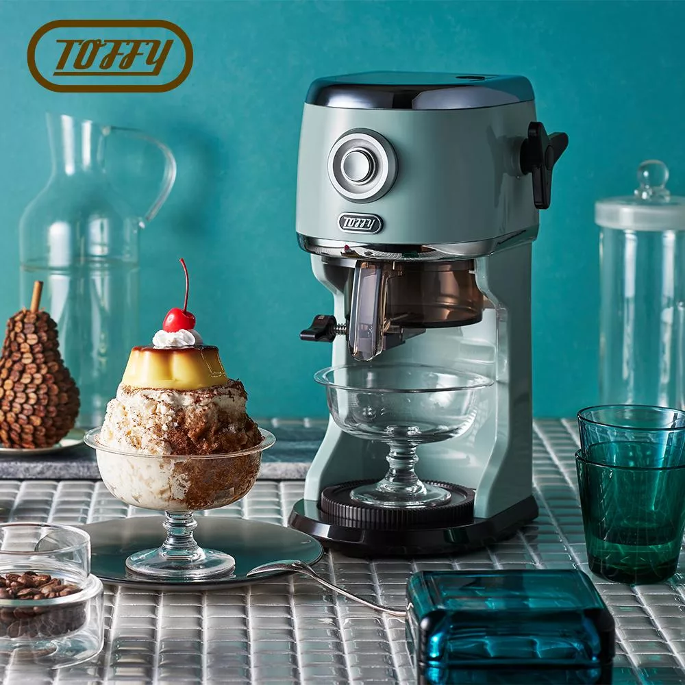 日本Toffy Classic復古電動刨冰機 K-IS14 蘋果綠