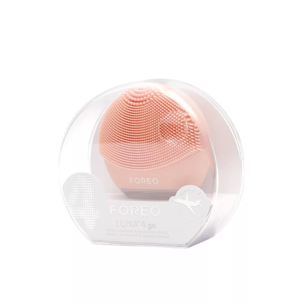 FOREO LUNA 4 go 潔面緊緻儀 (洗臉機 美國原廠公司貨 兩年保固) 杏子橘