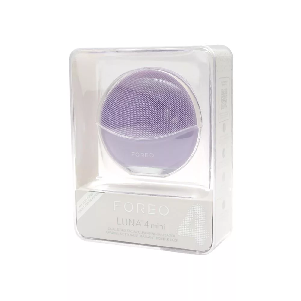 FOREO LUNA 4 mini 雙面迷你淨透潔面儀 (洗臉機 美國原廠公司貨 兩年保固) 薰衣草紫