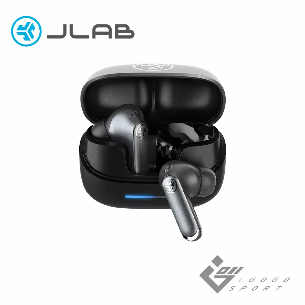 JLab Epic Pods ANC 降噪真無線藍牙耳機 午夜黑